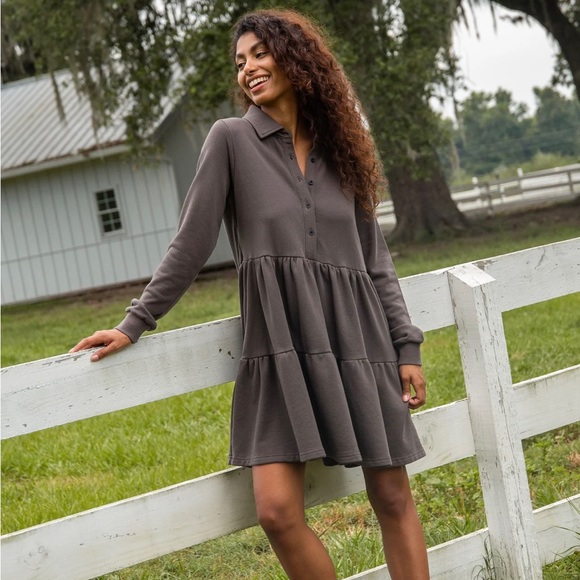 NATURAL LIFE Dresses & Skirts - Natural Life Sylvan Sweatshirt Dress